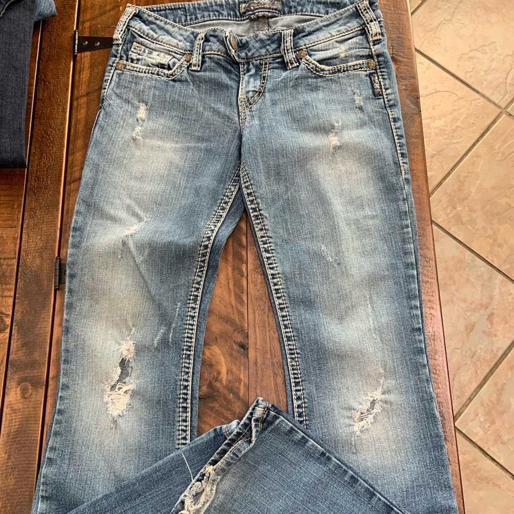 Tuesday silver Jeans